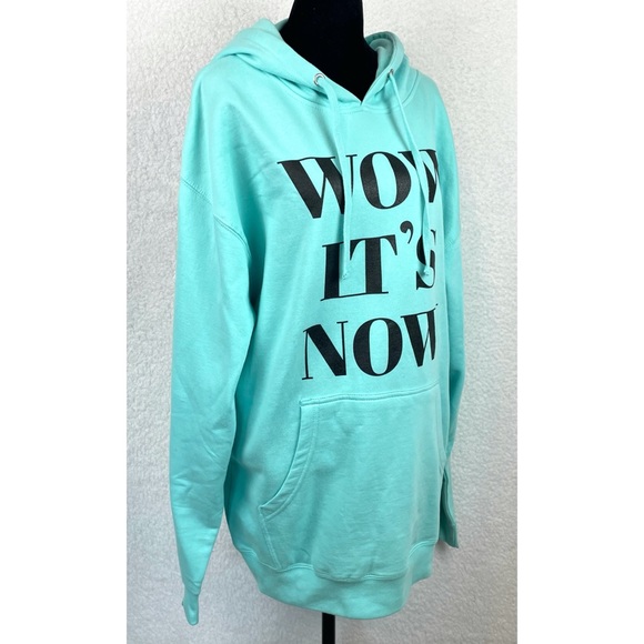 Light Blue “Wow It’s Now” Antarctica 2022 Pullover Hoodie - Picture 8 of 12